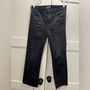 Kut from the Kloth Kelsey High Waist Ankle Flare Jeans in Black